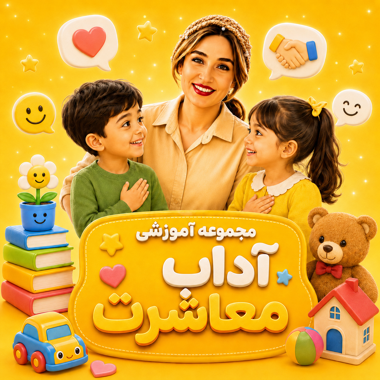 مجموعه آموزشی آداب معاشرت (مناسب ۳تا۹سال)